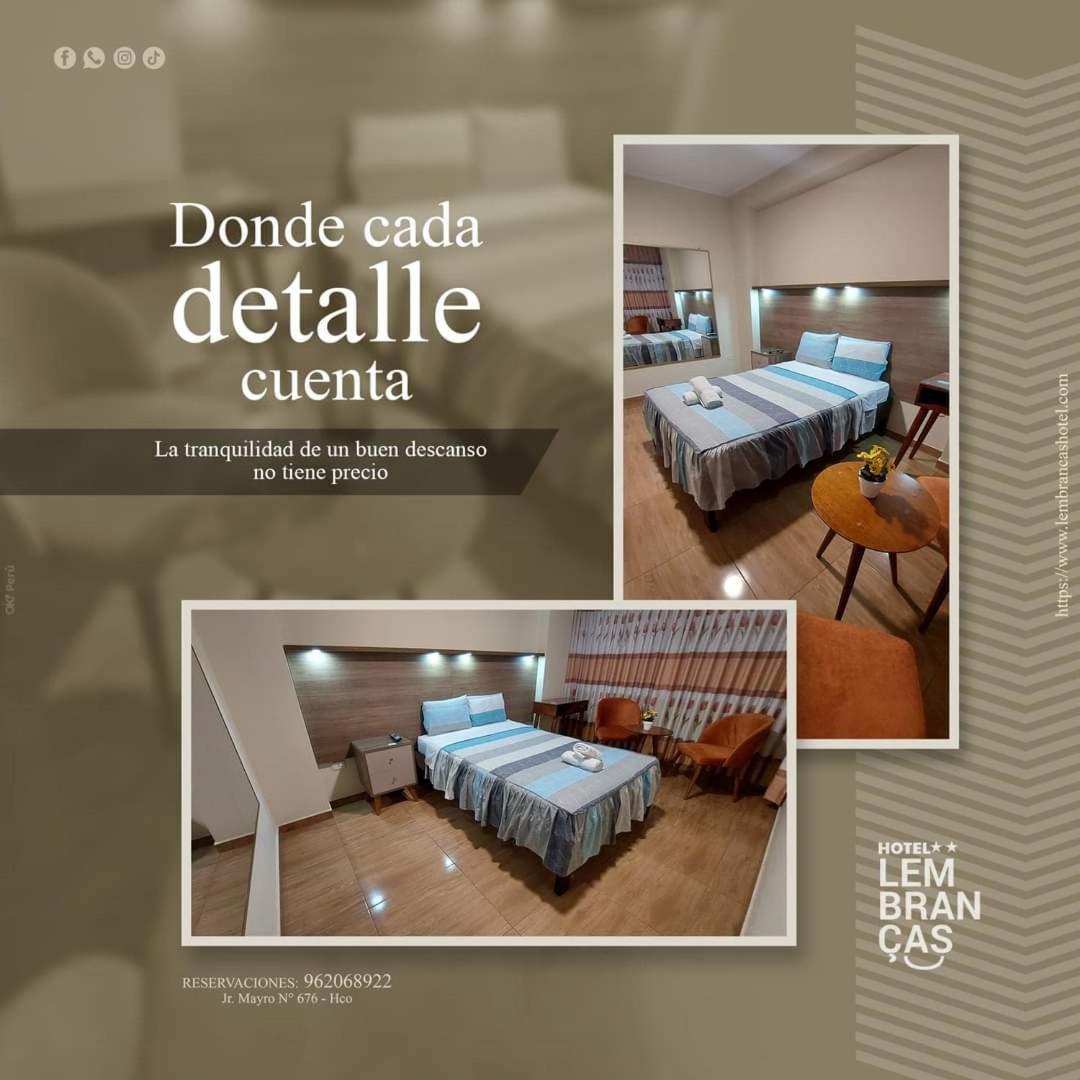 Lembrancas Hotel Huánuco Exterior foto