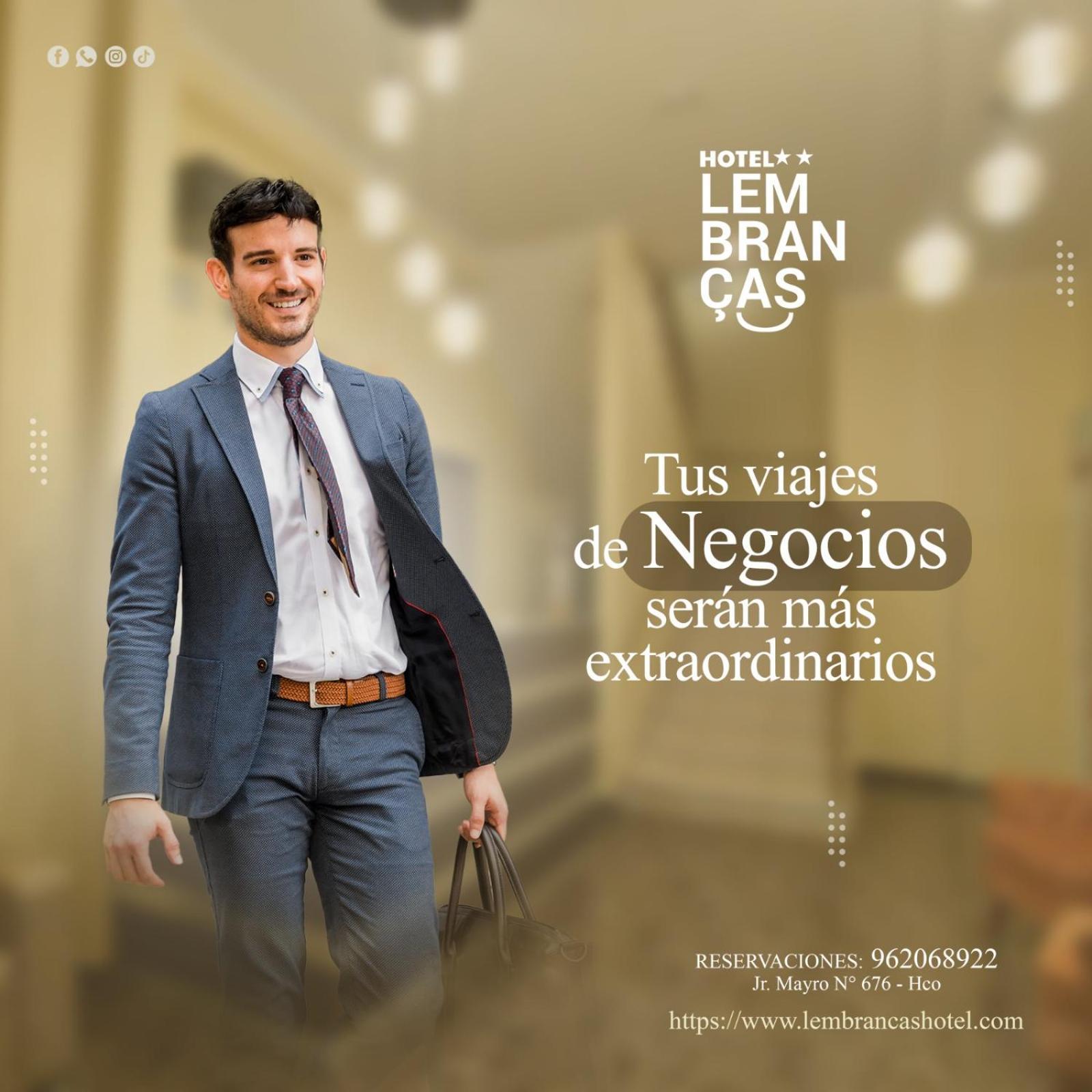 Lembrancas Hotel Huánuco Exterior foto